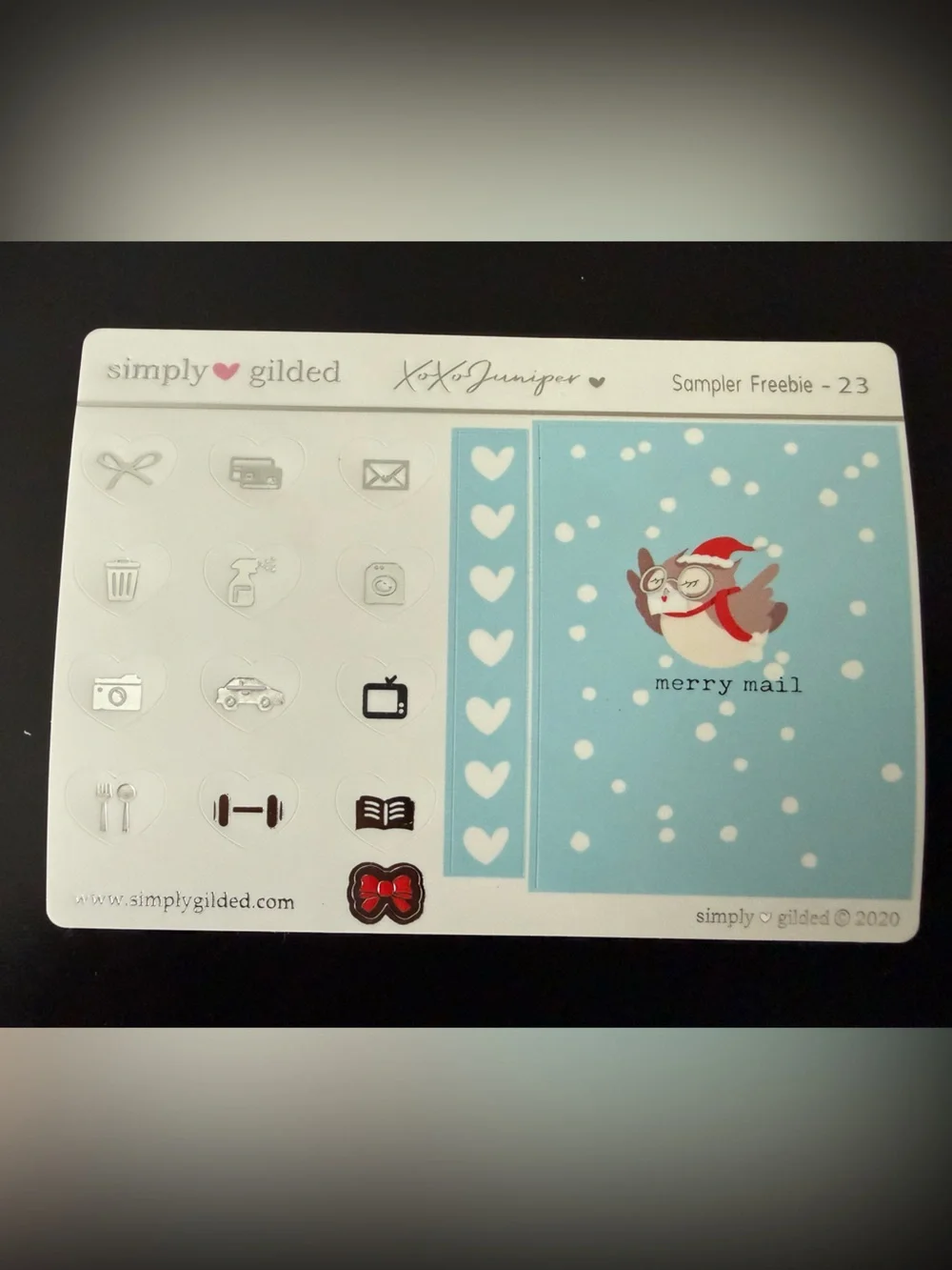 Simply Gilded Decorative Planner Sticker Sheets